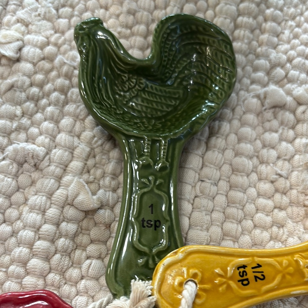 Colorful Ceramic Spoon Rests Set - Picture 3 of 7